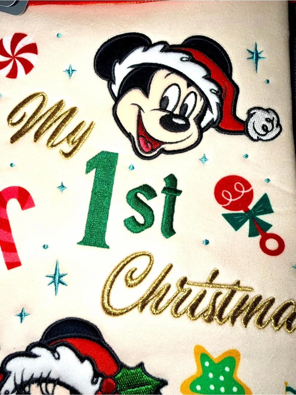 New Original Disney Store My First Christmas Stoking
